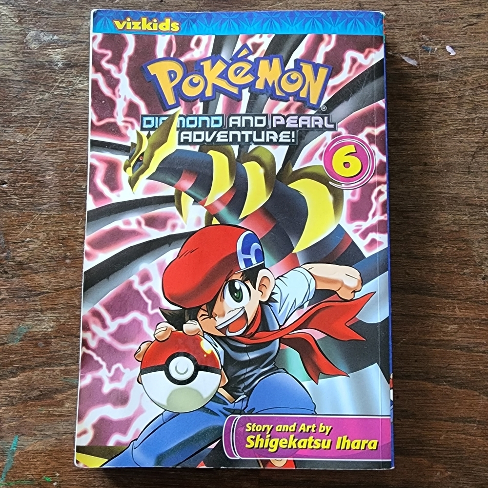 Pokémon Comic Book. Diamond and Pearl Adventures. Volume 6.